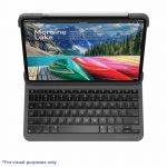 Logitech Slim Folio Pro For iPad Pro 11 (1st and 2nd generation) Backlit Keyboard Case with Bluetooth
