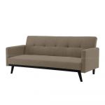 abensonHOME Brenna 3-Seater Sofa Bed Brown