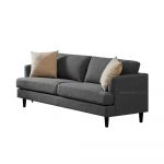 abensonHOME Sabrina 3-Seater Sofa Dark Grey