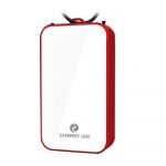Cherry Ion White and Red Personal Wearable Air Purifier