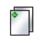 Homeplus SPT8005 12x16cm Brown Wall Mirror