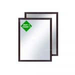 Homeplus SPT8005 12x16cm Mahogany Wall Mirror