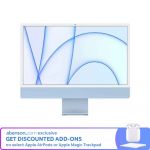 Apple iMac (4.5K Retina, 24-inch, 2021) MJV93PP/A Blue Desktop