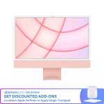 Apple iMac (4.5K Retina, 24-inch, 2021) MGPM3PP/A Pink Desktop