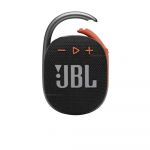 JBL Clip 4 Black Orange Portable Bluetooth Speakers