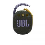JBL Clip 4 Green Portable Bluetooth Speakers
