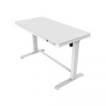 FlexiSpot COMHAR E8W Electric Height-Adjustable White Desk