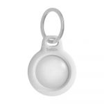 Belkin AirTag Holder with Key Ring White Secure AirTag Holder
