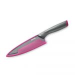Tefal Fresh Kitchen 15cm Chef Knife with Pink Cover