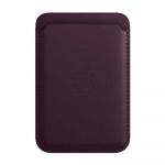 Apple MagSafe Leather Wallet - Dark Cherry Leather Wallet with MagSafe for iPhone