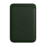 Apple MagSafe Leather Wallet - Sequoia Green Leather Wallet with MagSafe for iPhone