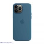 Apple MagSafe Silicone Case - Blue Jay MagSafe Case for iPhone 13 Pro Max
