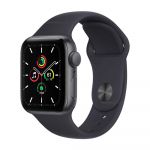 Apple Watch SE GPS Space Gray 40mm Aluminum Case with Midnight Sport Band