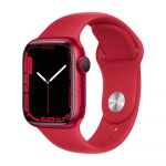 Apple Watch Series 7 GPS (PRODUCT)RED 41mm Aluminum Case with (PRODUCT)RED Sport Band