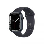 Apple Watch Series 7 GPS Midnight 45mm Aluminum Case with Midnight Sport Band