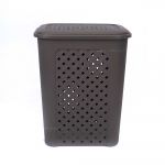 Cascade WF2060 Weave Rectangle Brown Basket with Lid