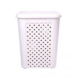 Cascade WF2060 Weave Rectangle White Basket with Lid