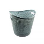Cascade Light Grey Weave Laundry Basket