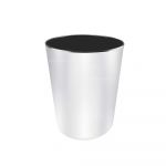 Cascade Stainless Steel Round Trash Bin