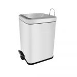 Cascade Stainless Steel Soft Close Square Pedal Bin