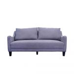 Homeplus Armina Grey 3-Seater Fabric Sofa