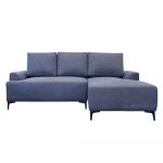 Homeplus Asher Ash Grey 4-Seater Corner Sofa