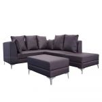Homeplus Andy Brown 4-Seater Corner Sofa