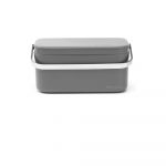 Brabantia Food Waste Caddy 117541 Dark Grey