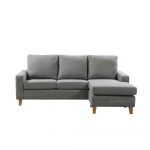 abensonHOME Nerissa Grey 3-Seater Sofa
