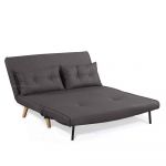 abensonHOME Elle Grey 2-Seater Sofa Bed
