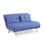 abensonHOME Elle Blue 2-Seater Sofa Bed