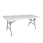 Decor & Style DSTB-5347 6ft. Fold-in-Half Table