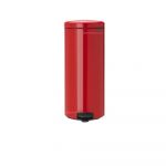 Brabantia NewIcon 30 Liters Pedal Bin Silent 111808 Passion Red