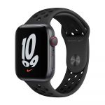Apple Watch Nike SE GPS + Cellular 44mm Space Grey Aluminum Case with Anthracite/Black Nike Sport Band Smartwatch