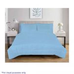 JOYCE & DIANA 60x80 inches Twin Size Blue Comforter Set