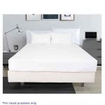 JOYCE & DIANA F2 78x80 inches King Size White Mattress Protector