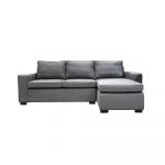 Homeplus Aster Grey 4-Seater Corner Sofa