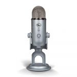 Blue Yeti Silver Professional Recording USB Microphone