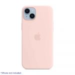 Apple iPhone 14 Plus Silicone Case with MagSafe - Chalk Pink