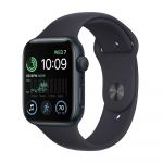 Apple Watch SE GPS (2nd Generation) Midnight 44mm Aluminum Case with Midnight Sport Band