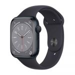 Apple Watch Series 8 GPS Midnight 45mm Aluminum Case with Midnight Sport Band