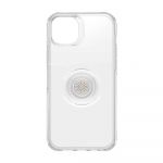 OtterBox Otter+Pop Symmetry iPhone 14 Plus Clear Antimicrobial Apple iPhone 14 Plus Case
