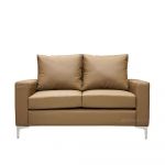 Homeplus Sharon Mocha 2-Seater Sofa