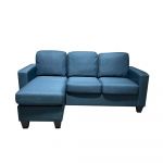 abensonHOME Marius Blue 2-Seater Corner Sofa