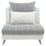 SB Furniture Jelly 1-Seater Sofa White/Black