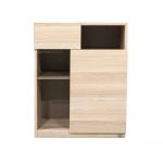 SB Furniture Spazz Oak/Ivory Low Cabinet