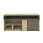 SB Furniture Minimo Oak/Ivory Sideboard