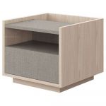 SB Furniture Oak/Ivory Twist Econi Nite Table