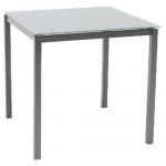 SB Furniture Ruber 2-Seater Dining Table Grey