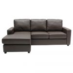 SB Furniture Zette Sectional Sofa Brown